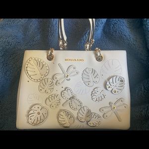 Michael Kors Dragonfly Susannah Leather Tote